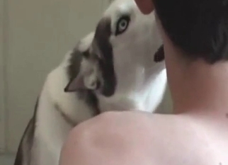 Just riding doggy dick with pleasure