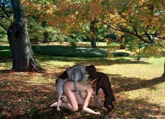 Awesome dog sex with my relative