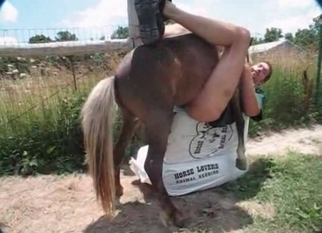 Zoophile adores bestiality anal sex